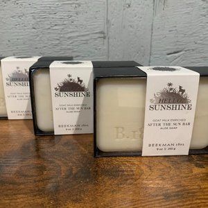 Beekman 1802 After the Sun Bar Set of Three